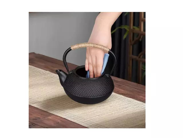 Tetera De Hierro Fundido Generico Negro 720 Ml