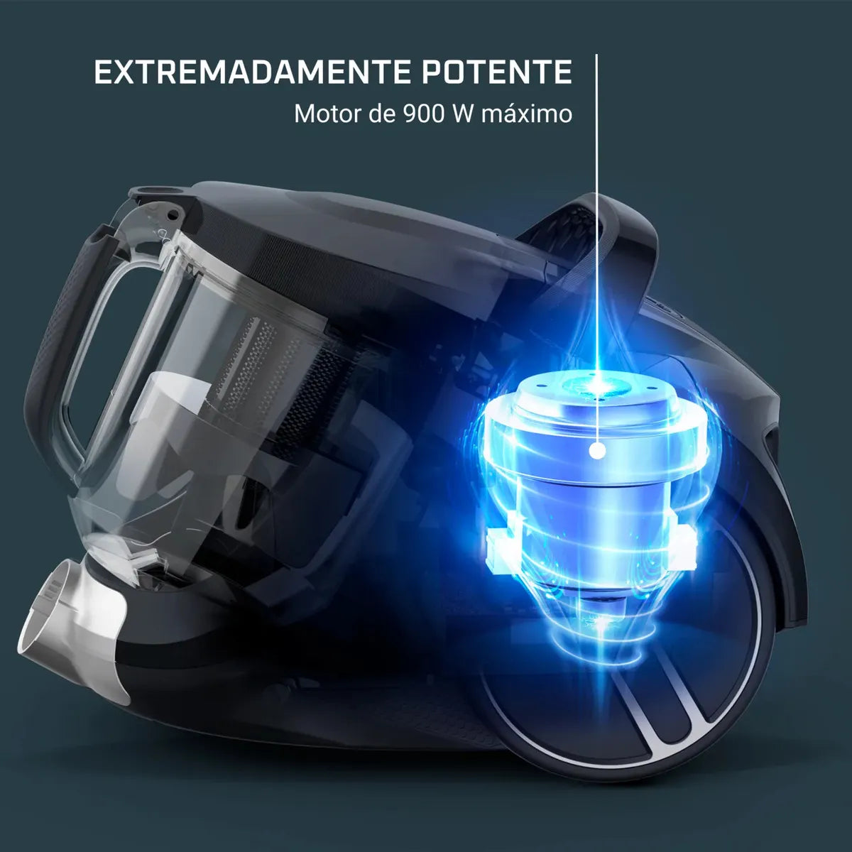 Aspiradora Rowenta Compact Power 900W Café XXL