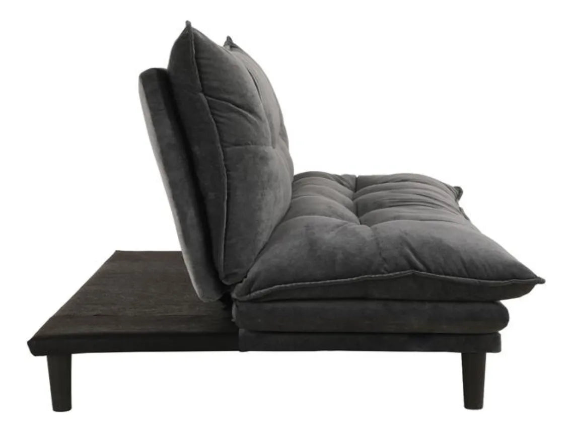 Futón Kiara Design Gris 187 x 115 x 91 cm