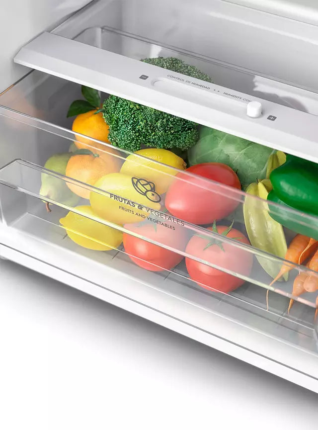 Refrigerador Mademsa 247L No Frost Top Freezer Inverter Puerta Reversible Altus 1250I Inox