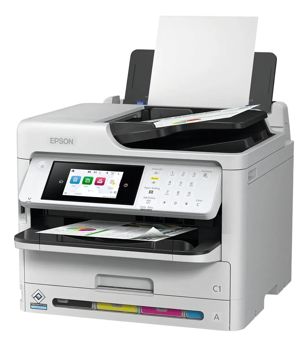 Impresora Multifuncional Tinta Continua WiFi Direct Epson Pro WF-C5810 Blanco