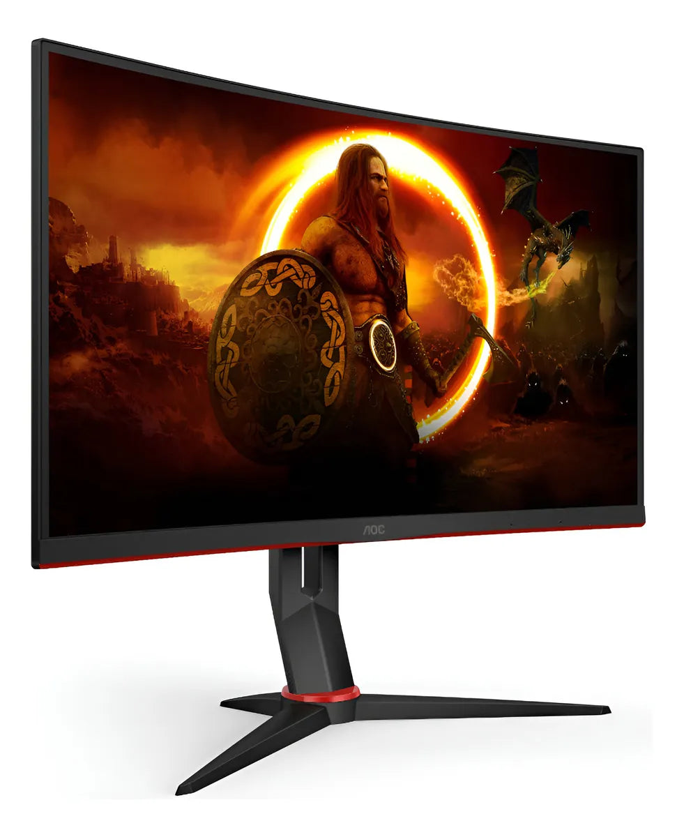 Monitor Gamer Aoc C24g2 Black/Red 23.6"