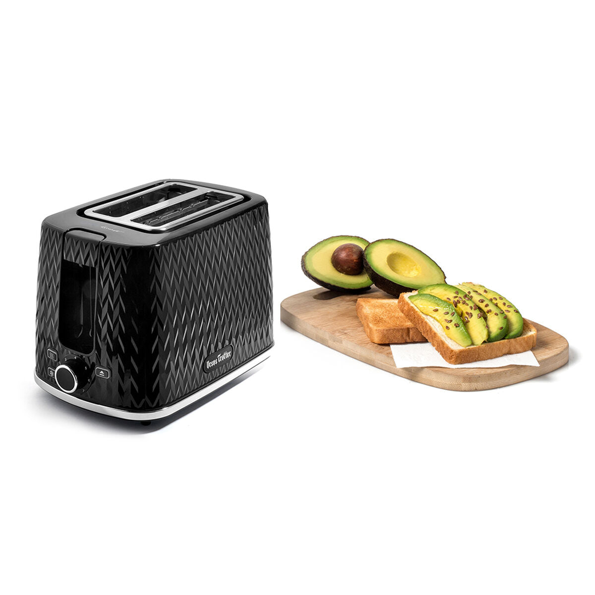 Tostador 2 Panes Ursus Trotter Ut-Thrones Negro