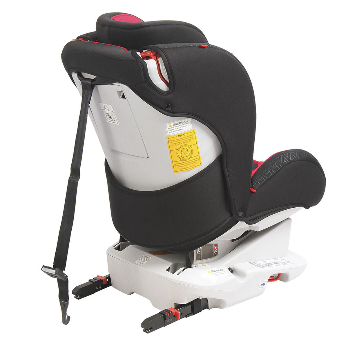 Silla De Auto Bebesit Conovoy  Mk 688 Negro Rojo 25 Kl
