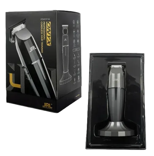 Máquina de Corte JRL Onyx Professional Cordless Clipper Color Negro FF2020 C-B