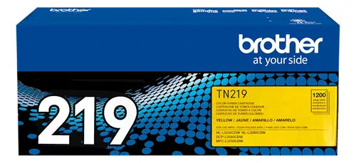 Cartucho de toner BROTHER TN 219 Amarillo