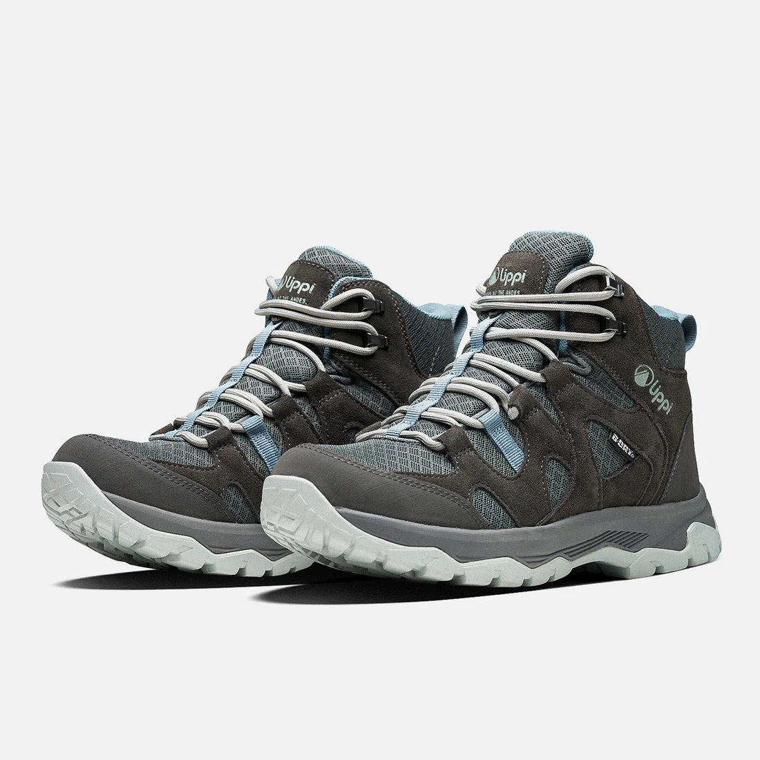Botin Mujer Lippi Tellus Mid Acero Oscuro 35 Femenino