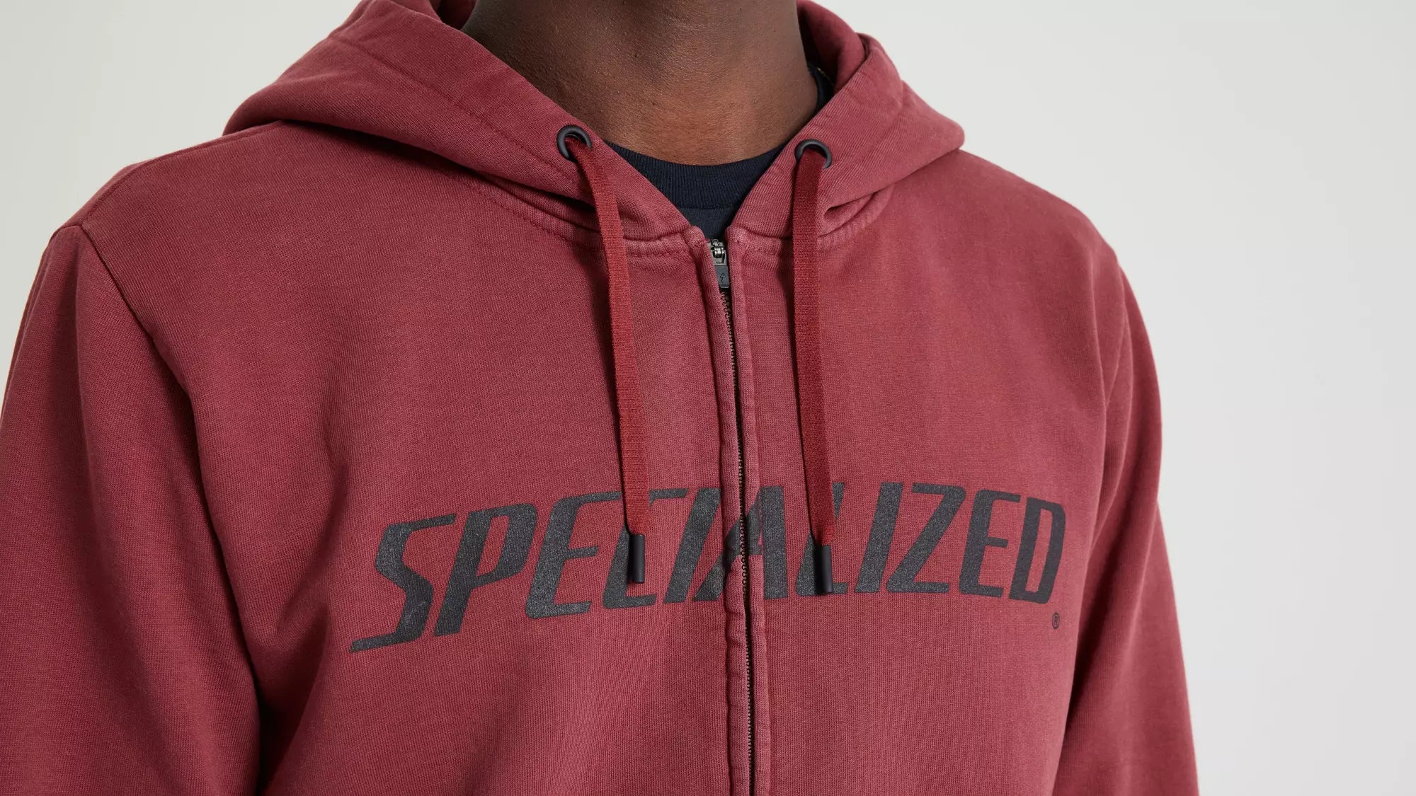 Zip-Up Hoddie Specialized Legacy Wordmark Marron talla M