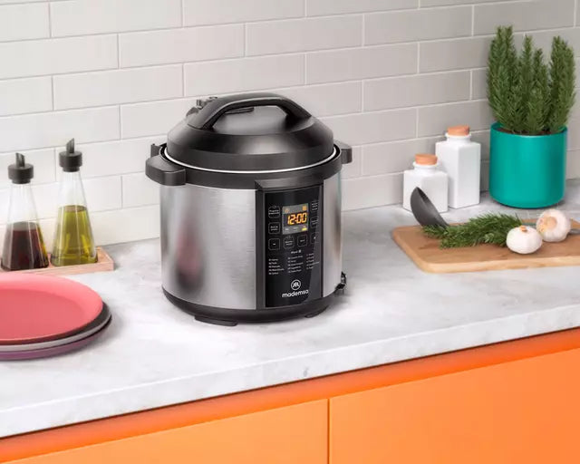 Olla Multicocción Mademsa MPC20 Inox 6 Litros