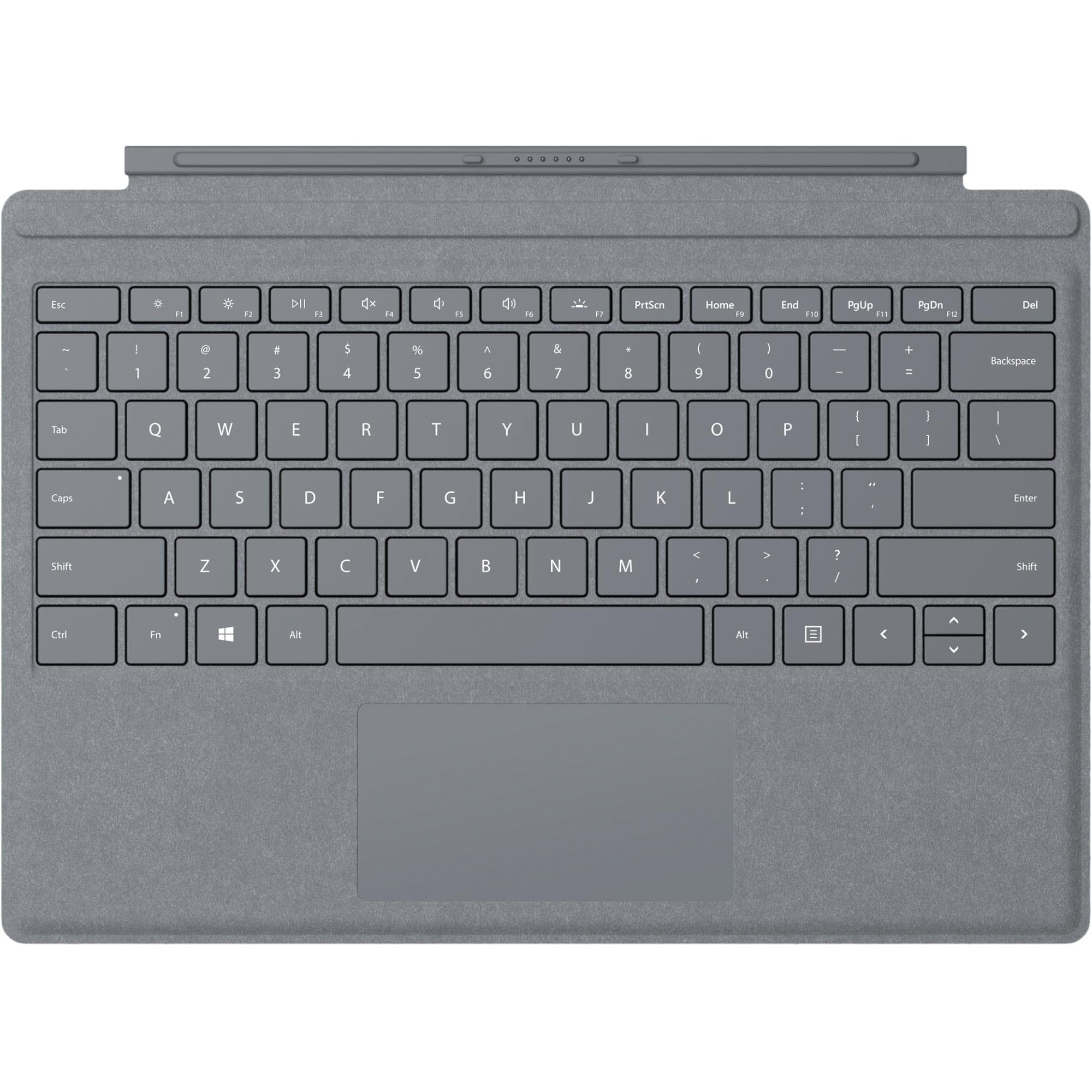 Teclado Microsoft Surface Pro Sign Over Platinum / Ff-00141 Gris