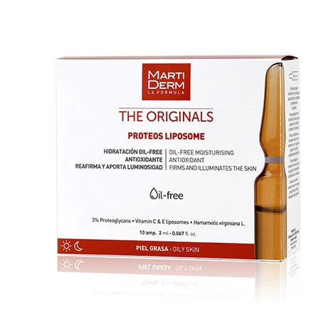 Pack De 10 Ampollas Marti Derm Proteos Liposome 2 Ml C/U
