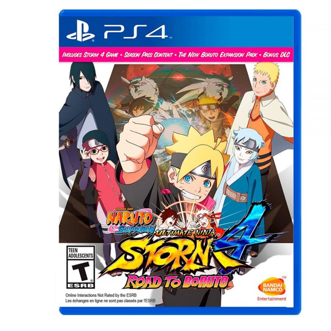 Juego consola naruto shippuden ultimate ninja storm 4 road to boruto