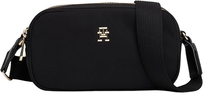 BANDOLERA TOMMY HILFIGER POPPY CAMERA NEGRO FEMENINO