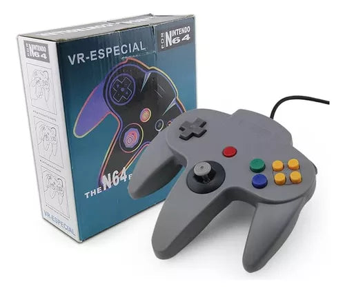 Control Generico N64 Vr- Especial Azul