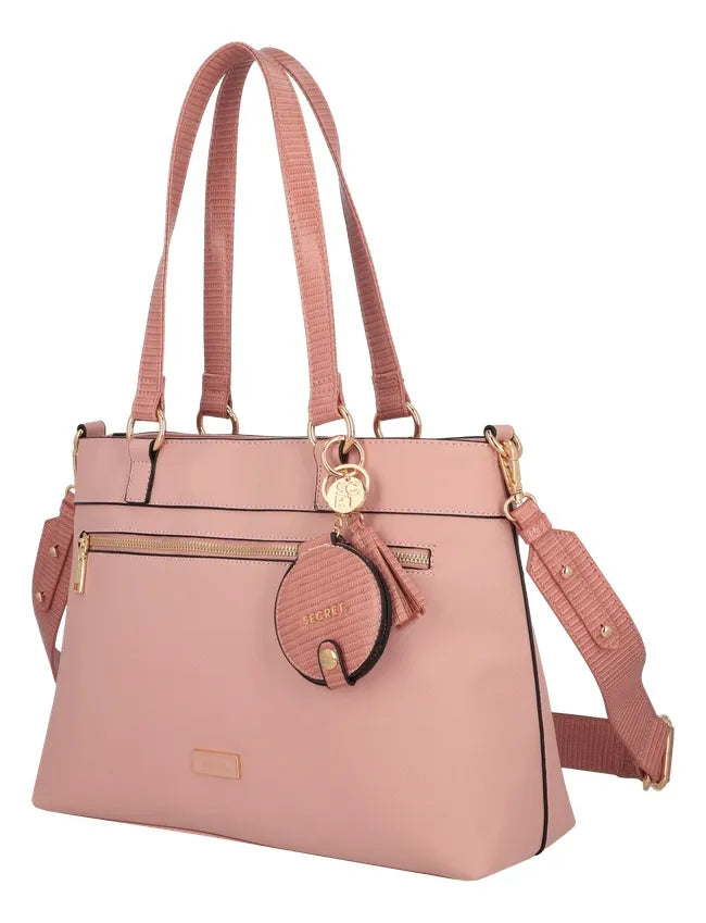 Cartera Secret Cross Bag S Albacete Fw25 Rosado