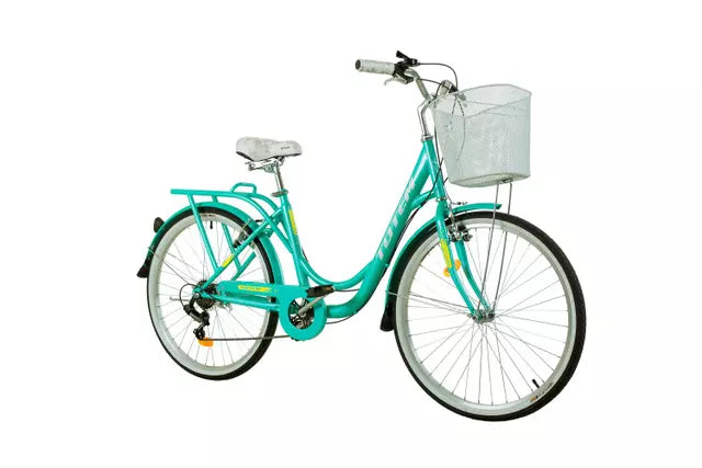 Bicicleta Totem City Aro 26, Turquesa