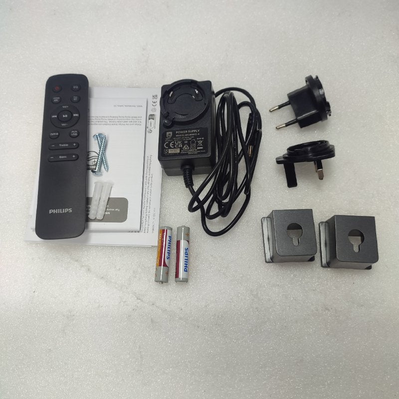 Soundbar 2.0 Philips Tab4208 Plateado