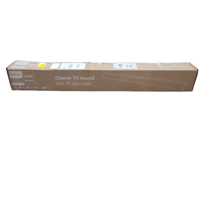 Soundbar 2.0 Philips Tab4208 Plateado