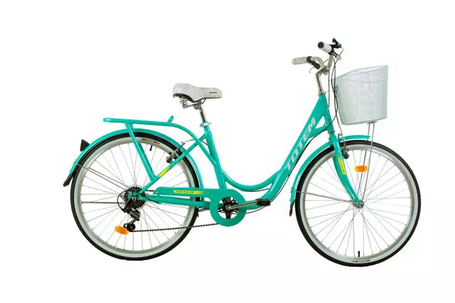 Bicicleta Totem City Aro 26, Turquesa