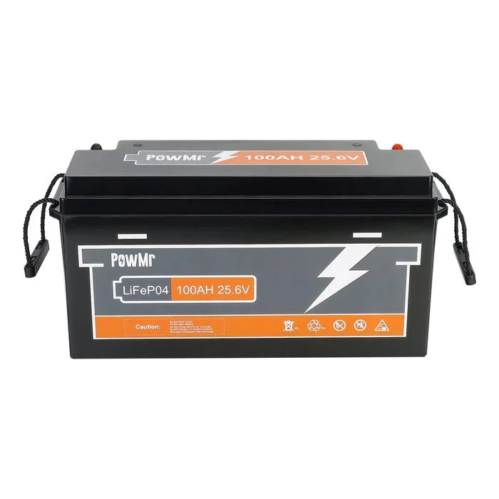 Batería Litio LiFePO4 24V 100Ah - PowMR POW-100AH con BMS Integrado