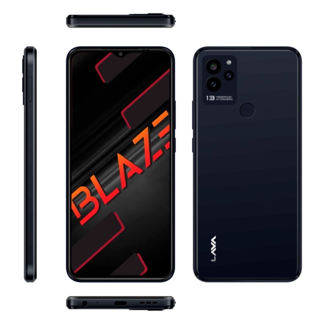Smartphone Blaze Lava LZX407 Negro 64GB ROM 4GB RAM 4G