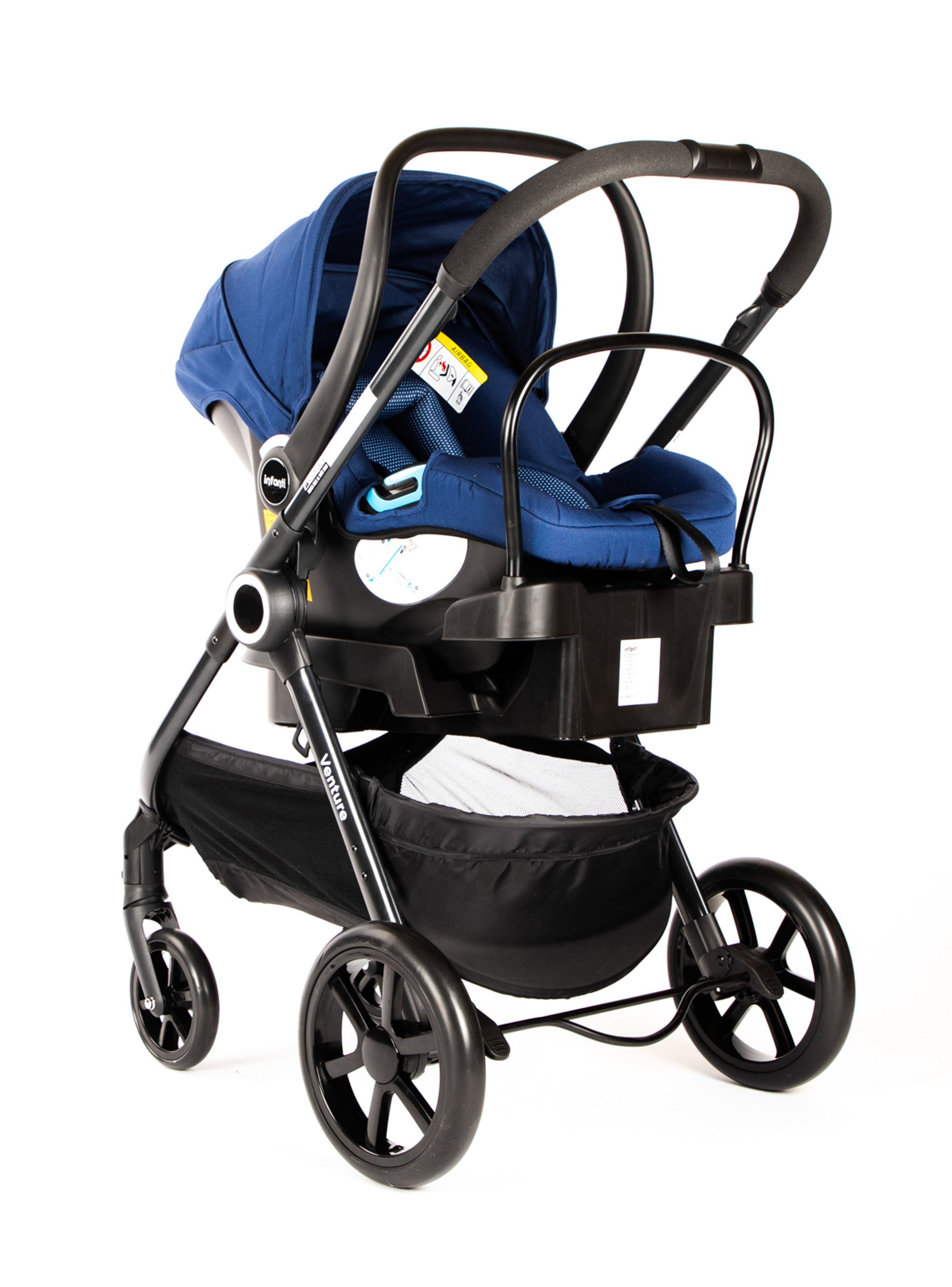 Coche Infanti Travel System Venture Azul