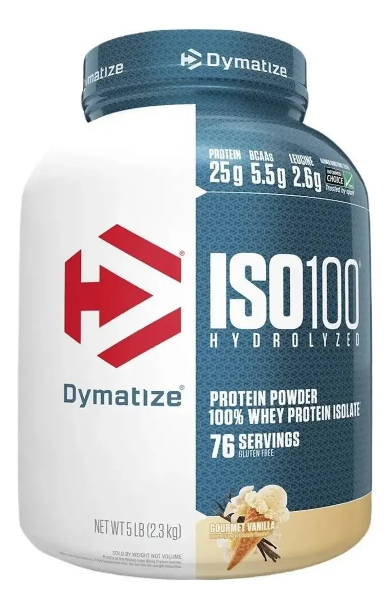 Proteína ISO100 Hydrolyzed Dymatize Gourmet Vanilla 2.3 kg