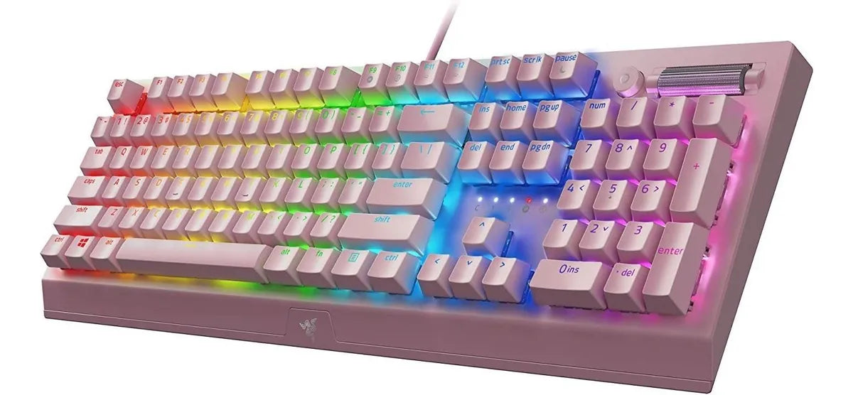 Teclado Mecánico Para Juegos Razer Blackwidow V3 Rosado