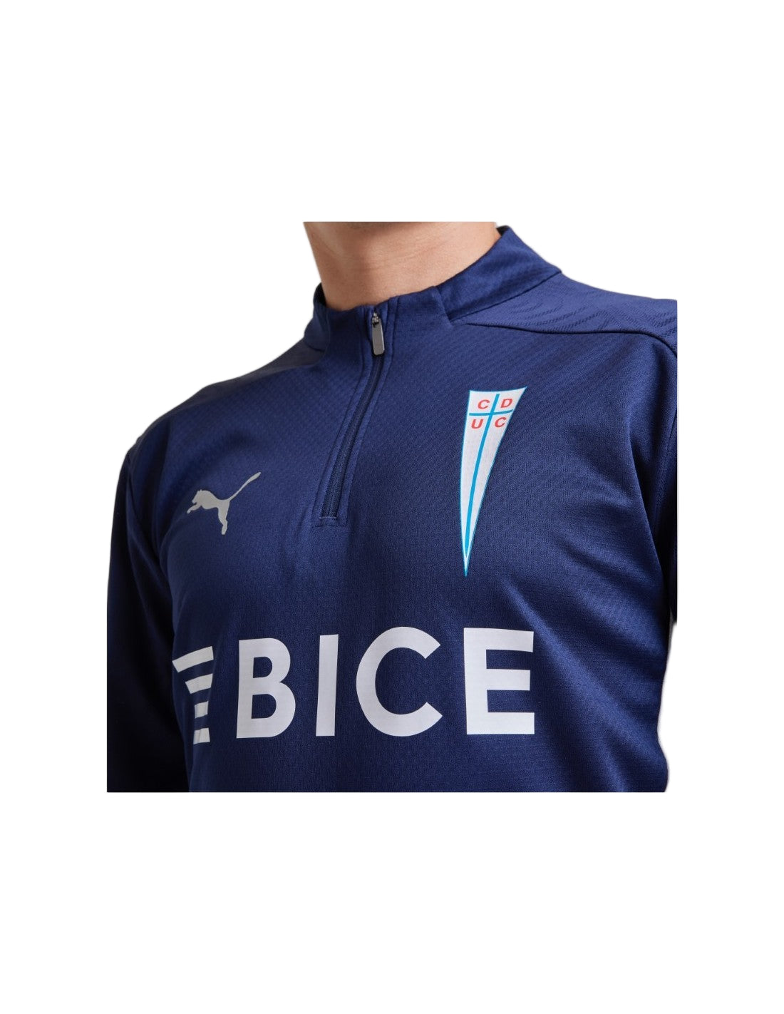 Poleron 1/4 Cierre Azul Puma 2025 Puma Navy Azul Marino Xl Rn62200
