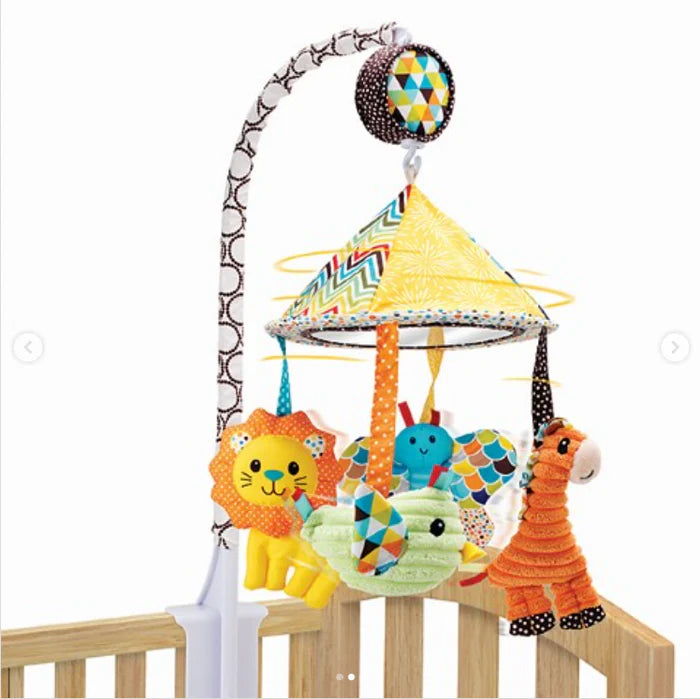Carrusel Móvil Infantino Musical para Cuna 0+ Meses Unisex