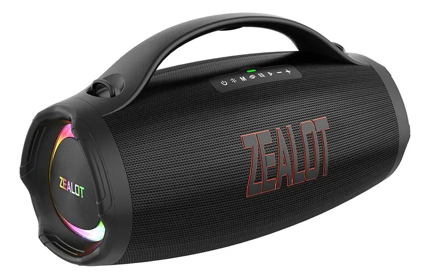 PARLANTE BASS WIRELESS SPEAKER ZEALOT S98 NEGRO