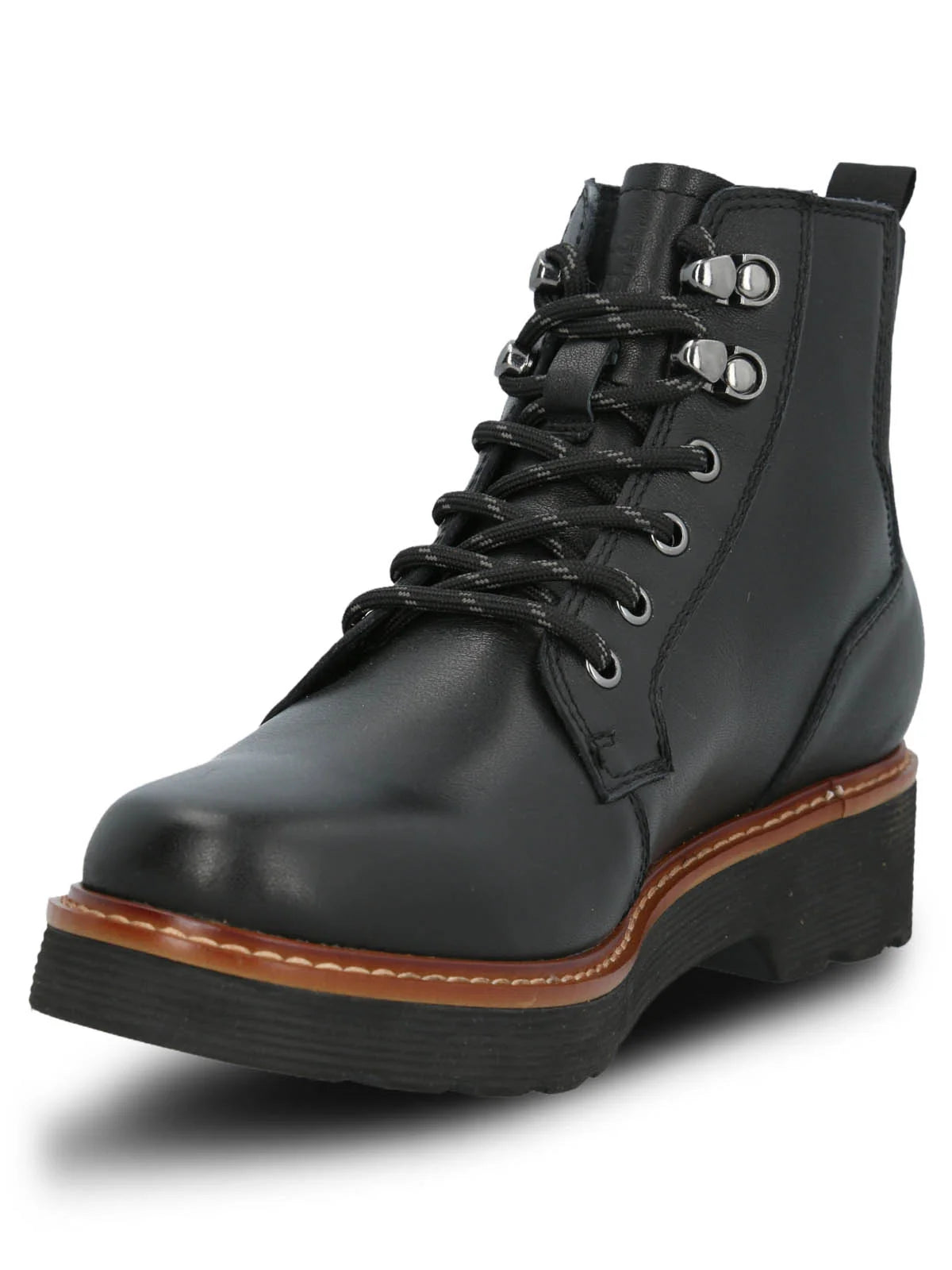 Botín de Cuero Hush Puppies Didi Negro Talla 40
