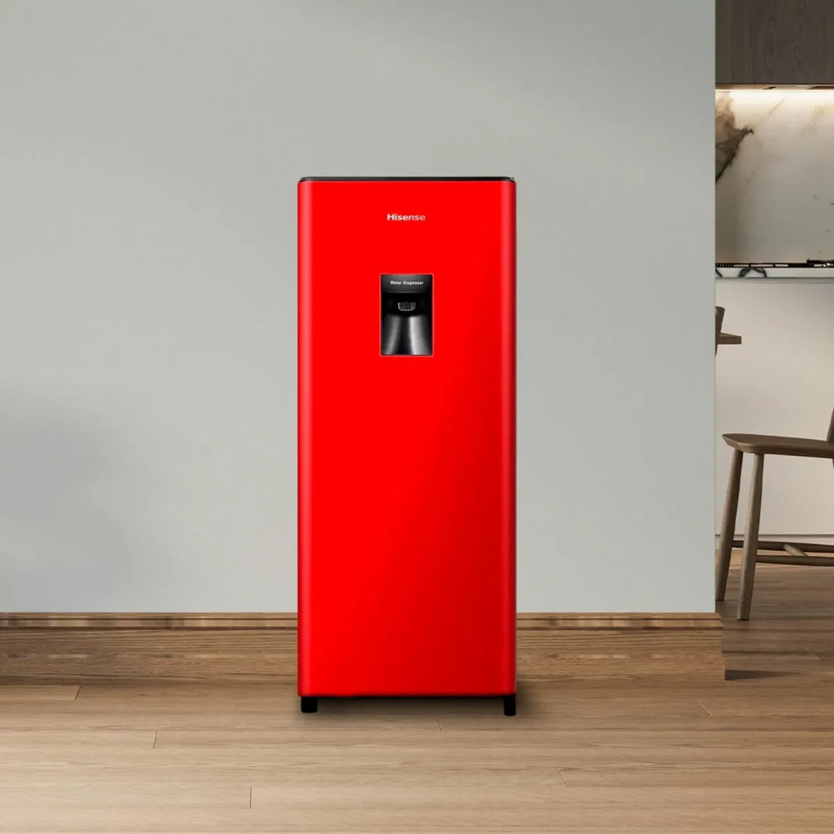Refrigerador Hisense HRO179RD 177 Litros, Rojo