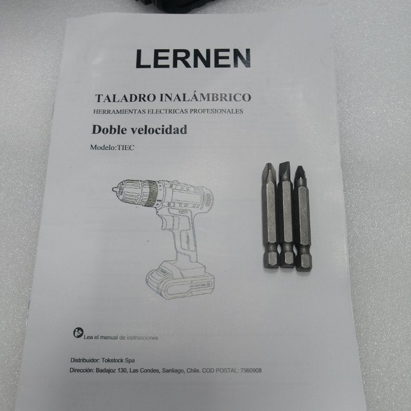 Taladro Atornillador Inalambrico 21v Lernen Tiec