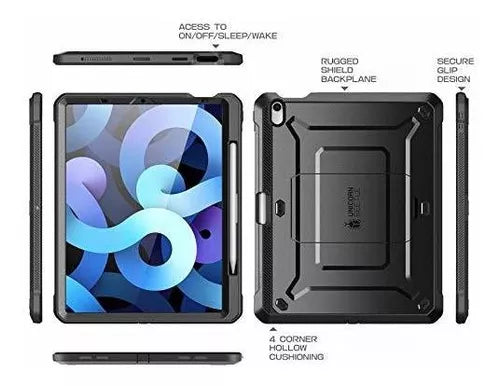 Funda Con Mica Para Galaxy Unicorn Beetle Tab A De 8.4 Pulgadas2020 Negro