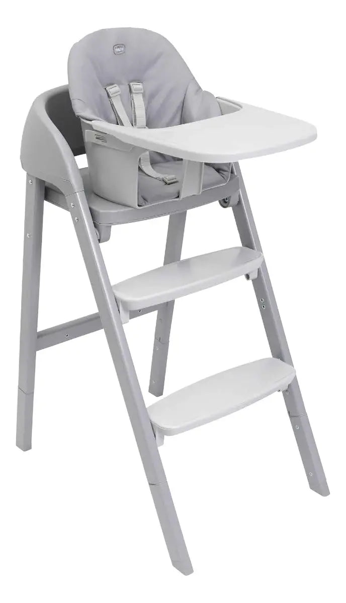 Silla de Comer Bebé Chicco Crescendo Up Evolutiva Grey