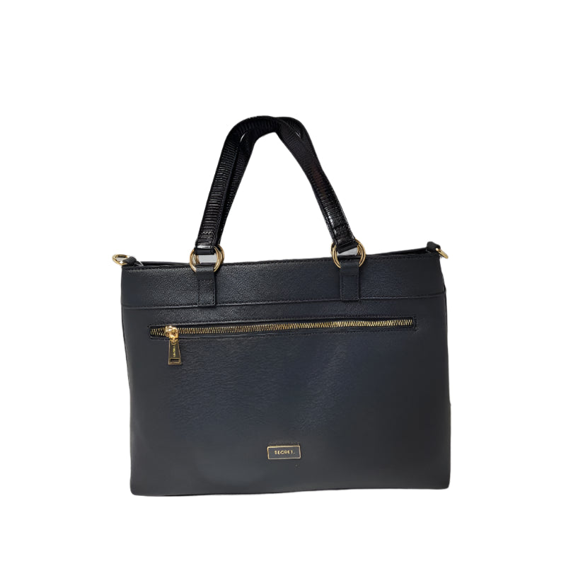 Cartera Tote  Bag L Secret Albacete Fw25 Anegro Femenino
