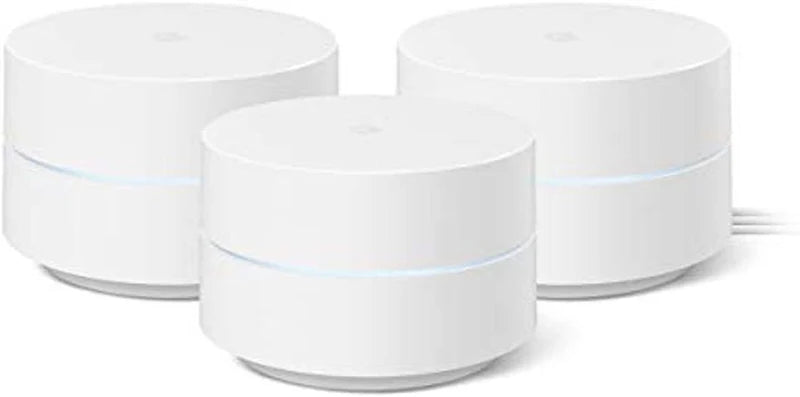 Sistema Wi-Fi Mesh Google Mesh Nieve Blanco Pack X 3 Unidades