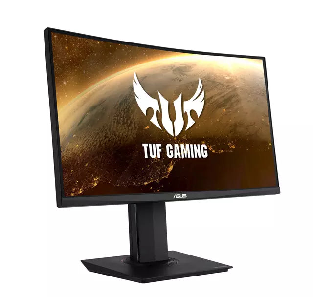 Monitor Gamer TUF ASUS VG24V 24 pulgadas Curvo, Negro