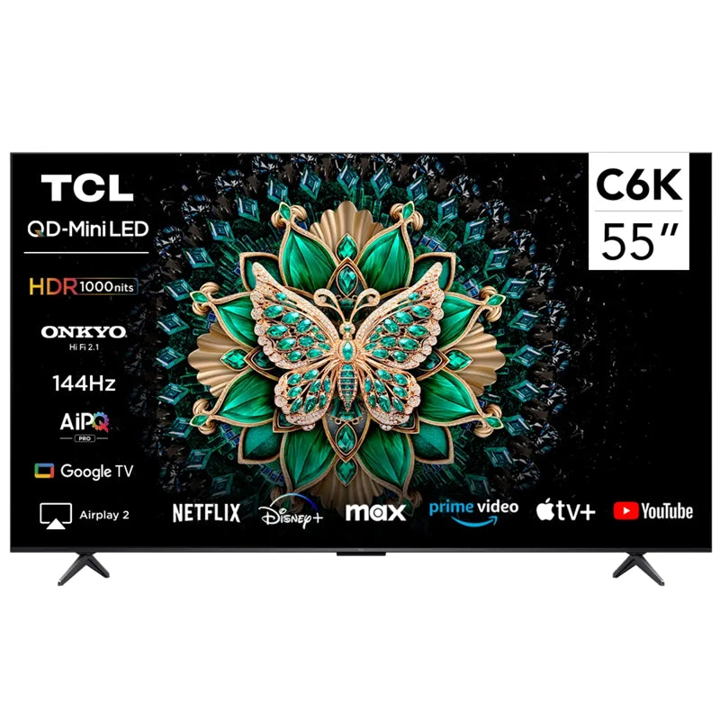 Smart TV QD-Mini LED TCL 55C6K 55 Pulgadas