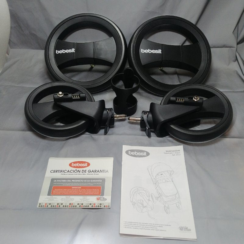 Coche Bebesit Travel System Trek Rojo