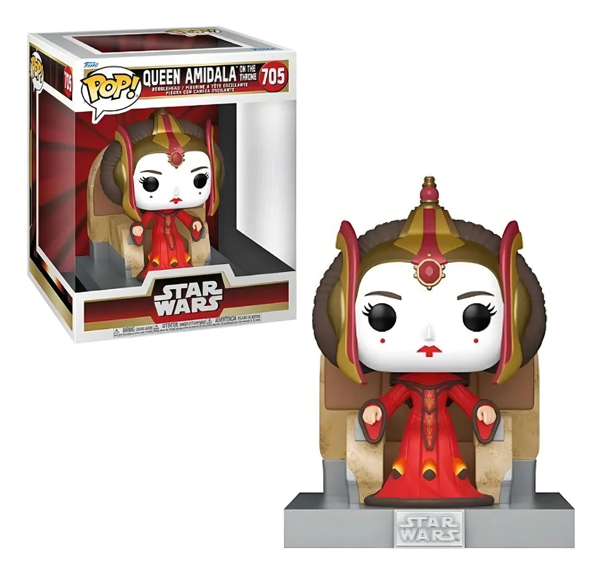 Figura De Coleccion Funko Pop Star Wars / Queen Amidala 705