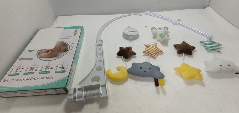 Móvil Musical Entretenido Bebesit Osito Del Bosque 63605a