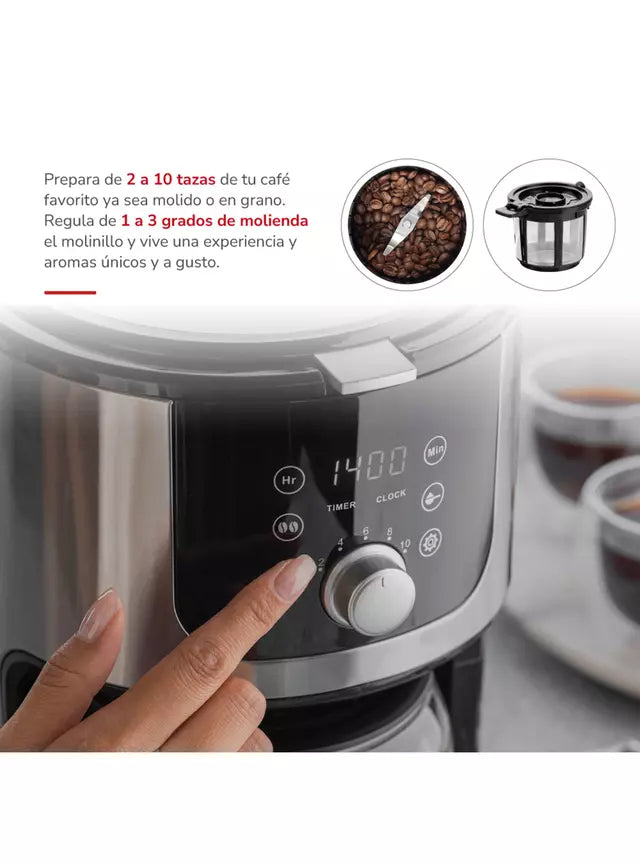 Cafetera de Filtro Thomas Aromakaffee TH-145DMI 1.2 Litros