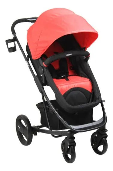 Coche Travel System Bebesit Trek Rojo Caja