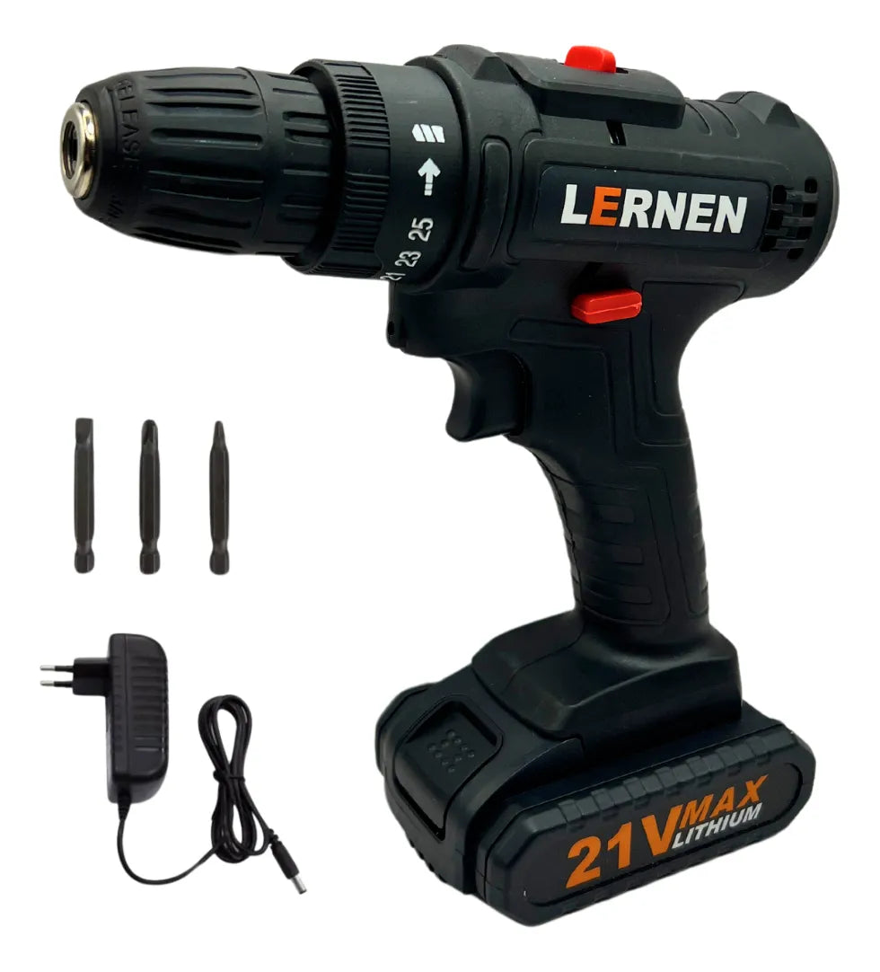 Taladro Atornillador Inalambrico 21v Lernen Tiec
