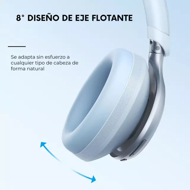 Audífonos Over Ear Noise Down Space One Azul