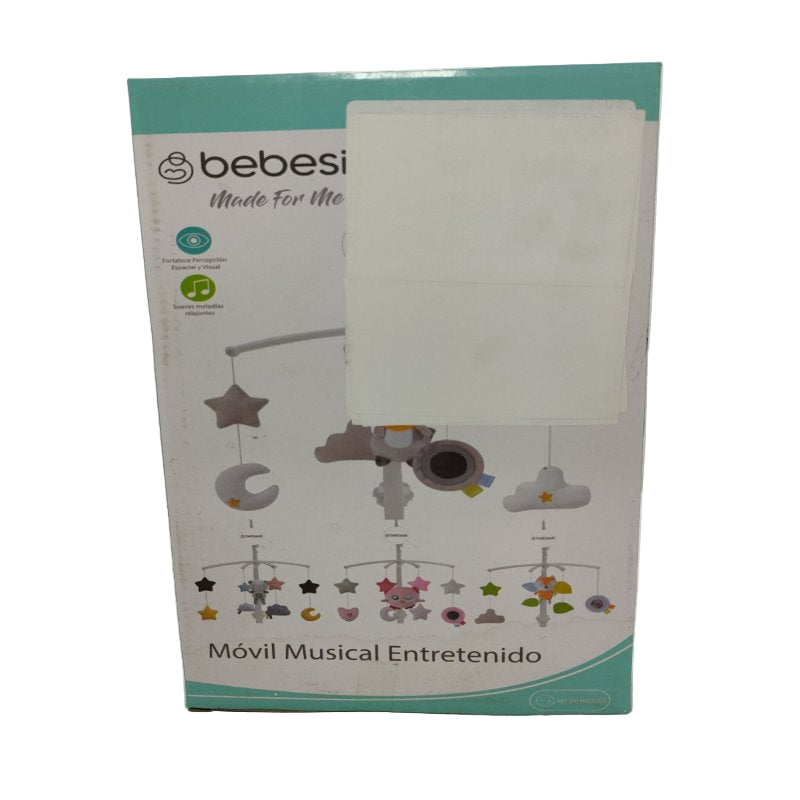 Móvil Musical Entretenido Bebesit Osito Del Bosque 63605a