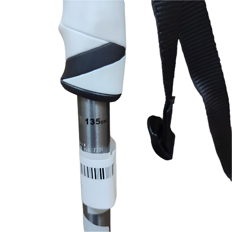 Par De Bastones Para Sky Salomon Hacker Blanco / Gris