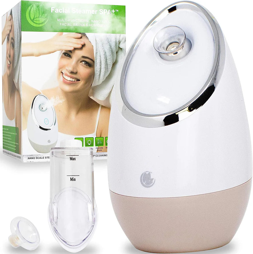 Vaporizador Facial Spa + Microderm Glo Multifuncional Nano Iónico